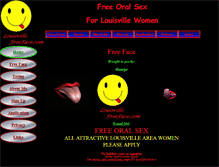 Tablet Screenshot of louisvillefreeface.com